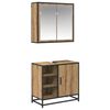 vidaXL Badkamermeubelset 2 st Artisan Eiken 65 x 33 x 60 cm