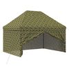 vidaXL Tent met 4 Zijwanden 2,9 x 4,3 m Leger Camouflage