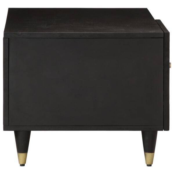 vidaXL Salontafel 80x50x40 cm massief mangohout