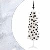 vidaXL Smalle kunstkerstboom met kerstballen 150 cm 150 LED's Warmwit