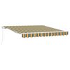 vidaXL Markies Groen en Geel 300 x 250 x 165 cm Polyester