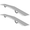 vidaXL Laad Ramp 2 pcs Zilver 186 x 23 x 4,5 cm Gegalvaniseerd staal