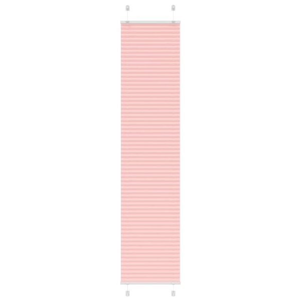 vidaXL Pliss&eacute; rolgordijn 50x200 cm stofbreedte 49,4 cm polyester roze
