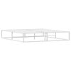 vidaXL Bedframe zonder matras 180x200 cm wit