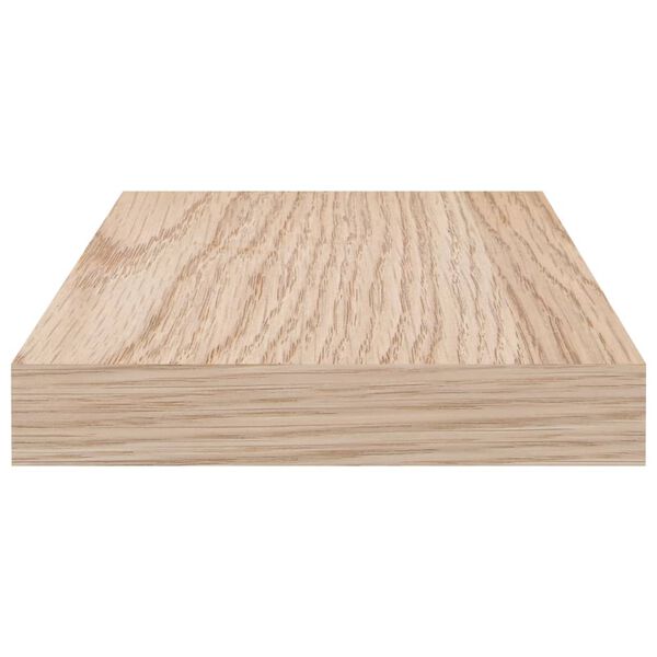 vidaXL Wandschapppen 2 st 80x23,5x4 cm bewerkt hout