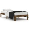 vidaXL Bedframe massief hout honingbruin 90x190 cm