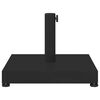 vidaXL Parasolvoet Zwart 45 x 45 x 31,5 cm