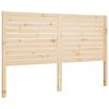 vidaXL Hoofdbord 156x4x100 cm massief grenenhout