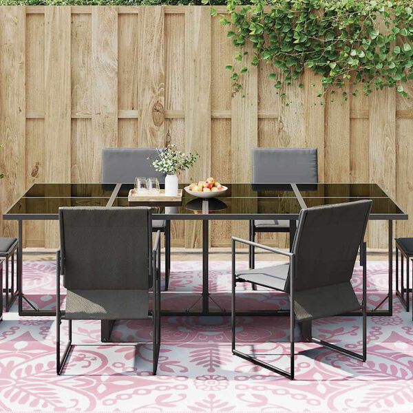 vidaXL Buitentapijt ARAKIL Roze en wit 400 &times; 300 cm 50% Polypropyleen