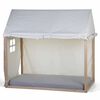 CHILDHOME Hoes voor huisbedframe 150x80x140 cm wit