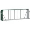 vidaXL Houthouder Groen 300x45x100 cm Gegalvaniseerd Staal