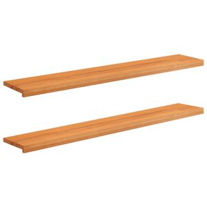 vidaXL Raamkozijnen 2 st Licht Bruin 160 x 30 x 2 cm