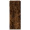 vidaXL Boekenkast 34x31x80 cm bewerkt hout gerookt eikenkleurig