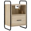 vidaXL Hangend nachtkastje Sonoma Eiken 40 x 30 x 60 cm Bewerkt hout