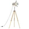 vidaXL Vloerlamp driepoot 140 cm massief mangohout