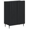 vidaXL Badkamer Opbergkast ZWOLLE Zwart 59,5 x 31 x 79,5 cm