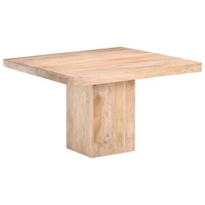 vidaXL Eettafel 120x120x77 cm massief mangohout