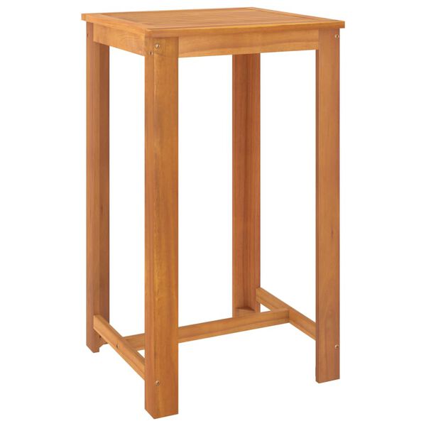 vidaXL 7-delige Tuinbarset massief acaciahout