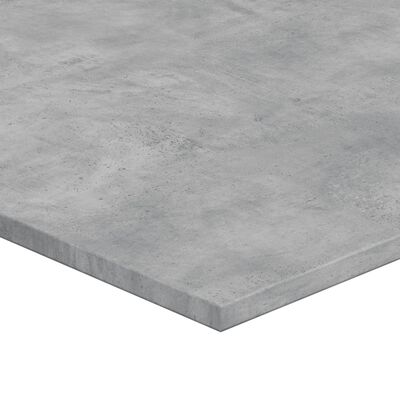 vidaXL Wandschappen 4 st 100x50x1,5 cm bewerkt hout betongrijs
