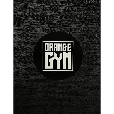Orange Gym Balansbord kunststof zwart