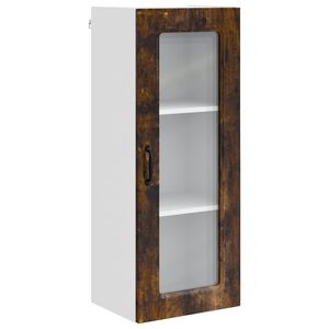 vidaXL Vaatwasserpaneel Kalmar Gerookt eiken 40 x 31 x 100 cm