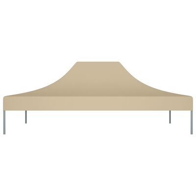 vidaXL Partytentdak 270 g/m² 4,5x3 m beige