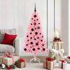 vidaXL Kerstboom met 150 LED met standaard Roze 150 cm PVC