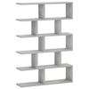 vidaXL Wandplank Betongrijs 70 x 17 x 101 cm Bewerkt hout