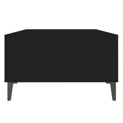 vidaXL Salontafel 103,5x60x35 cm spaanplaat zwart