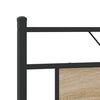 vidaXL Bedframe zonder matras hout sonoma eikenkleurig 183x203 cm