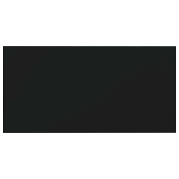 vidaXL Wandschappen 4 st 100x50x1,5 cm spaanplaat zwart