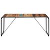 vidaXL Eettafel 180x90x76 cm massief gerecycled hout