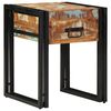 vidaXL Bijzettafel met lade 40 x 40 x 50 cm Massief Gerecycled Hout