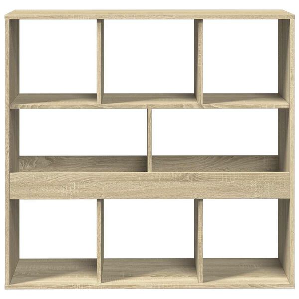 vidaXL Boekenkast / kamerscherm 100x33x94,5 cm sonoma eikenkleurig