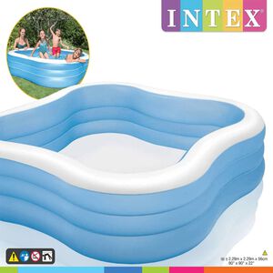 Intex Swim Center Zwembad Beach Wave 229x229x56 cm 57495NP