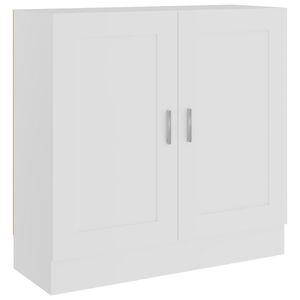 vidaXL Boekenkast 82,5x30,5x80 cm bewerkt hout wit