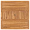vidaXL Tuintafel 150x150x76 cm massief teakhout