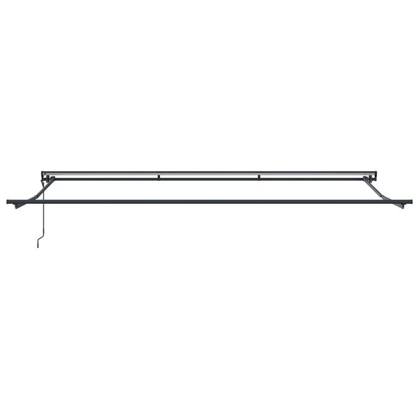 vidaXL Inklapbaar Zonnescherm Multikleur 500 &times; 300 cm