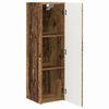 vidaXL TV Wandkast Oud Hout 30 x 31 x 100 cm Bewerkt hout