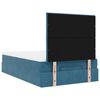 vidaXL Ottoman bed met matrassen en LED's 120x200cm fluweel