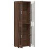 vidaXL Hoge kast FLORIN Bruin Eiken 60 x 35 x 182 cm Bewerkt hout
