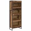 vidaXL Boekenkast 60 x 30 x 155 cm Bewerkt hout Oud Hout