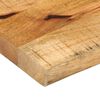 vidaXL Tafelblad met natuurlijke rand 160x30x3,8 cm massief mangohout
