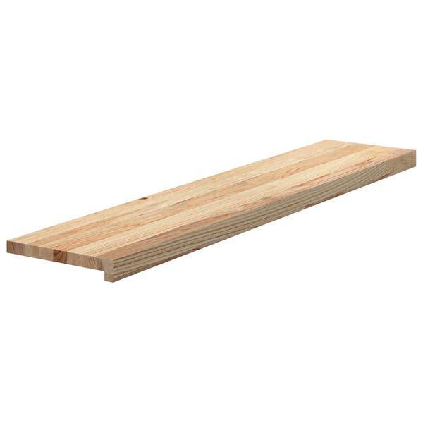 vidaXL Traptreden 20 st 120x30x2 cm onbehandeld massief eikenhout