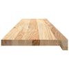vidaXL Traptreden 8 st 110x30x2 cm onbehandeld massief eikenhout