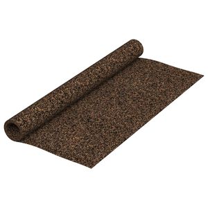 vidaXL Kurk rol Bruin 100 x 200 cm Kurk en Rubber