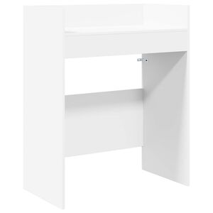 vidaXL DJ Tafel Wit 62 x 45 x 102 cm Bewerkt hout