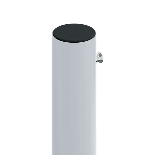 vidaXL Windscherm uittrekbaar 160x1200 cm zwart