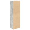 vidaXL Boekenkast 31x24x102 cm bewerkt hout betongrijs