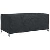 vidaXL Meubelhoes Effen Zwart 200 x 110 x 70 cm 600D